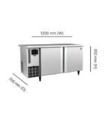 Hoshizaki Two Door Under Counter Freezer FTW-127MS4-GN/ LS4-GN