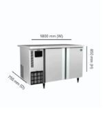 Hoshizaki Two Door Under Counter Freezer FTW-180MS4/LS4