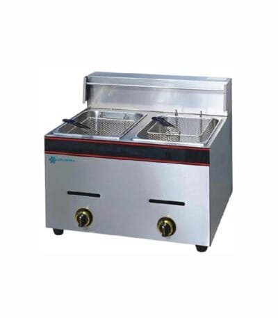 Coldshell Double Gas Fryer 6 Ltr X 2