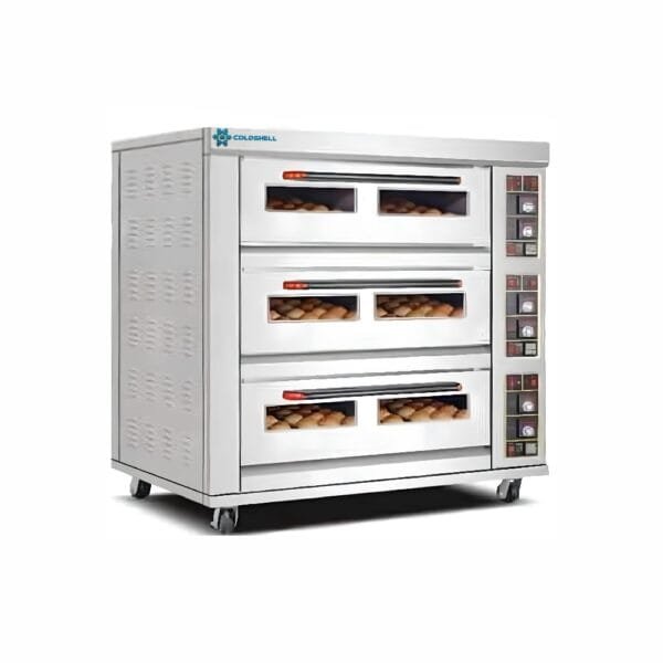 Coldshell Electric Baking Oven 3 Deck 6 Tray EBO 30