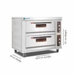 Coldshell Electric Baking Oven EBO 24 (2 Deck 4 Tray)