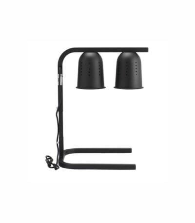 Coldshell Food Warming Lamp Adjustable Height (Black)