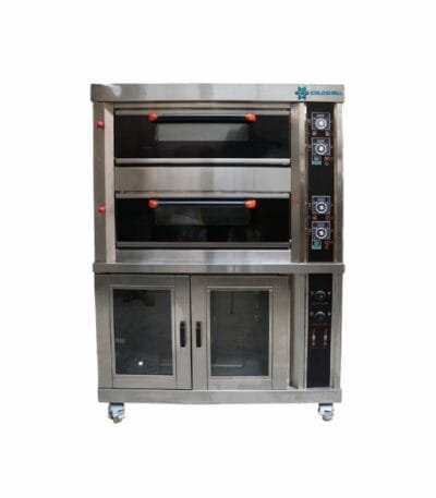 Coldshell Electric Baking Oven with PROOFER EBOP 24 (2 Deck 4 Tray)