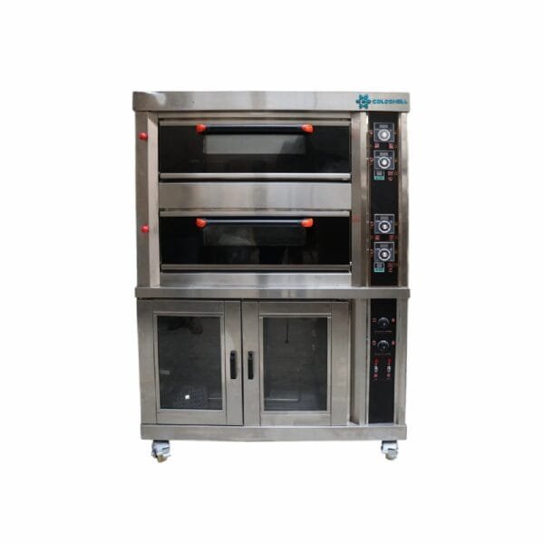 Coldshell Electric Baking Oven with PROOFER EBOP 24 (2 Deck 4 Tray)