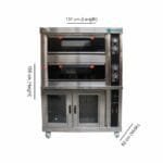 Coldshell Gas Baking Oven with PROOFER GBOP 24 (2 Deck 4 Tray)