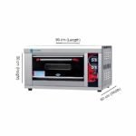 Coldshell Gas Baking Oven with Stone GBO 11S (1 Deck 1 Tray) Pizza Oven