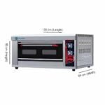 Coldshell Gas Baking Oven with Stone GBO 12S (1 Deck 2 Tray)