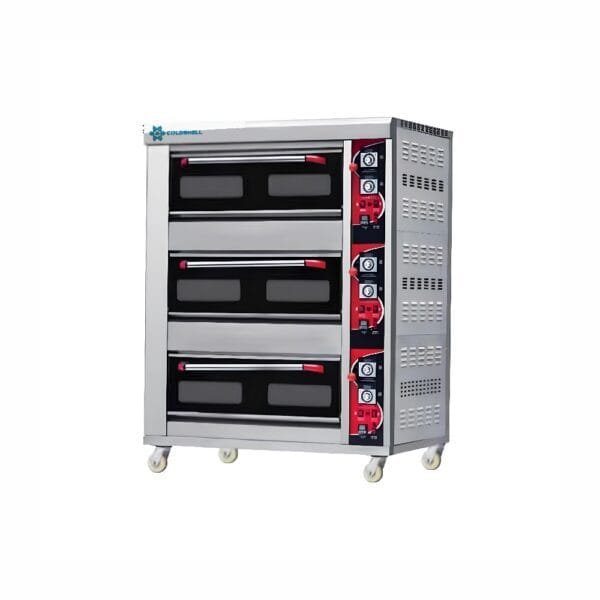 Coldshell Gas Baking Oven GBO 36 (3 Deck 6 Tray)