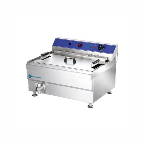 Coldshell Single Electric Fryer 30 Ltr With Tap