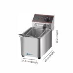 Coldshell Single Electric Fryer 4 Ltr