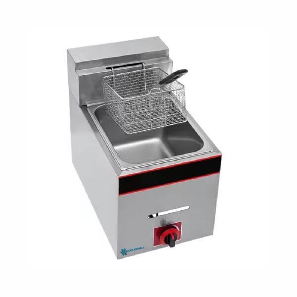 Coldshell Single Gas Fryer 6 Ltr