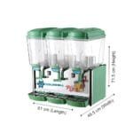 Coldshell Cold Juice Dispensers 18 Ltr X 3