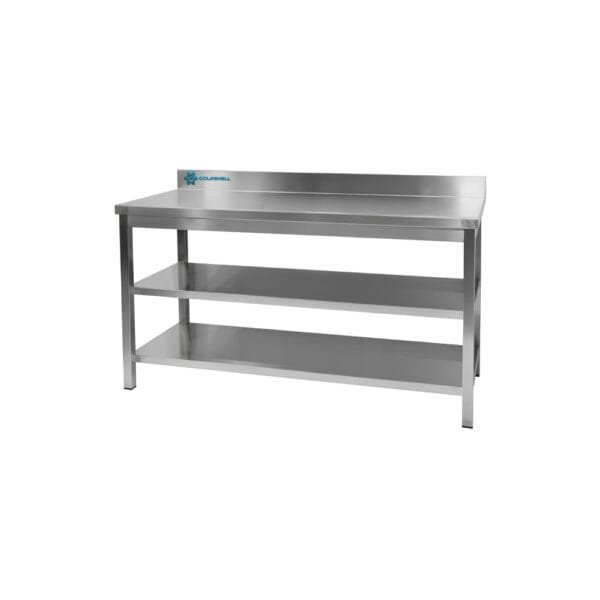 Coldshell Work table With Two Undershelves WT2U24