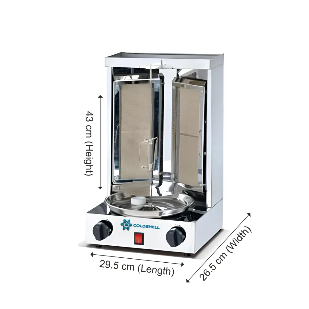 Coldshell Gas Shawarma Machine Mini, PG1