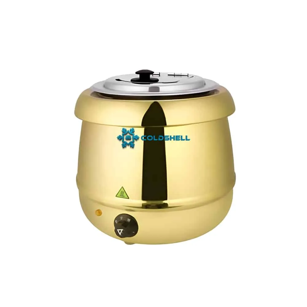 Coldshell Soup Warmer Digital (Golden), SWG10 13 Ltr