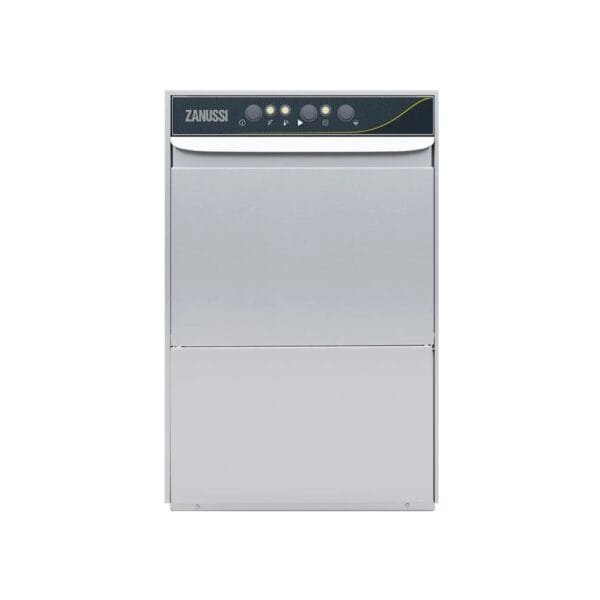 Zanussi Warewashing Small Single Skin Glasswasher and rinse aid dispenser, 30b/h, 402293 (ZS)