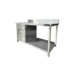 Work table with 4 drawer - Commercial Kitchen Equipment